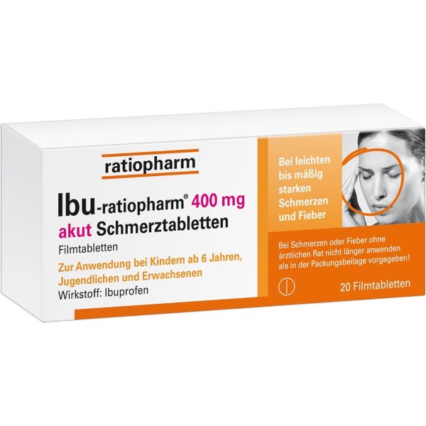 IBU-ratiopharm® 400 mg 布洛芬