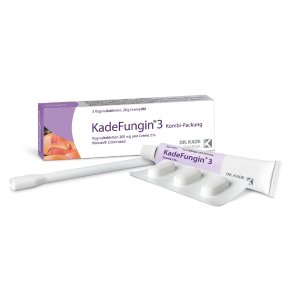 Kadefungin 阴道炎乳膏 乳膏栓剂组合装