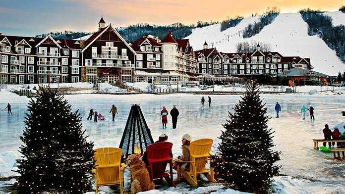 加拿大蓝山度假村旅游攻略 - Blue mountain温泉、滑雪场、餐厅、宾馆推荐