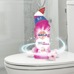 Sagrotan 厕所清洁剂 清除99.99%细菌 清洁顽固污渍 持久清香