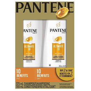 PANTENE Pro-V Ultimate 10 潘婷洗发水+护发素套组 730ml