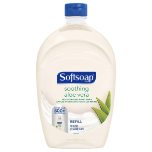 史低价：Softsoap 芦荟抗菌洗手液超大瓶补充装 1.47L