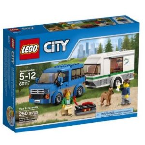 销量冠军+史低价！ LEGO 城市系列 60117 大篷车与露营车