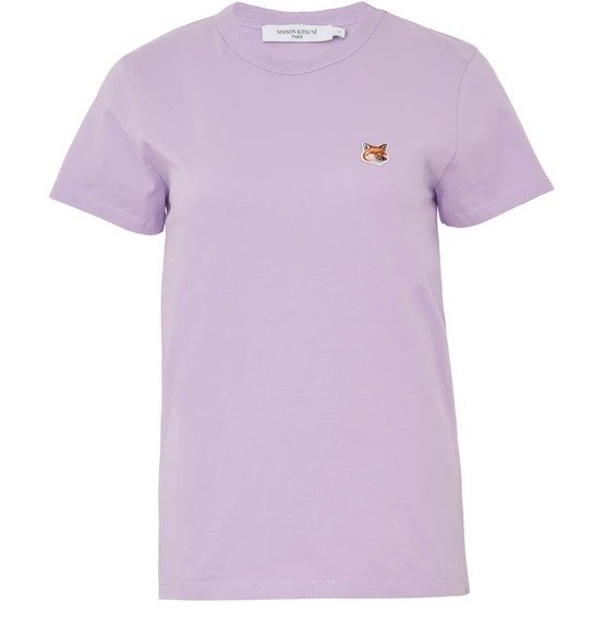 香芋紫小狐狸T恤