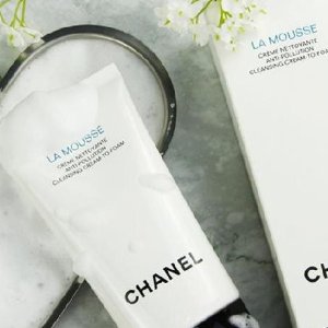 补货：Chanel 山茶花泡沫洁面 绵密泡沫温和洁净 舒缓肌肤