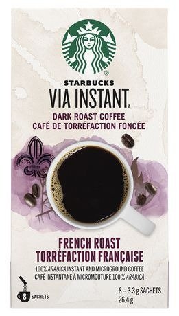 Starbucks® 速溶咖啡French Roast 8包