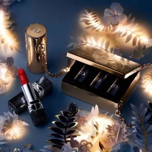 Dior 2021圣诞限量口红包包礼盒 被这个颜值迷住了