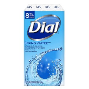 史低价：Dial 居家必备泉水味香皂 8块装 113g 为健康囤货