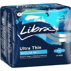 Libra超薄带翼卫生巾 Regular 14片