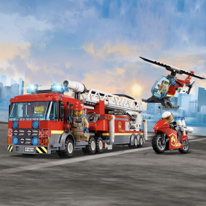 乐高城市组 消防救援队 构建真实世界 扮演小小英雄
