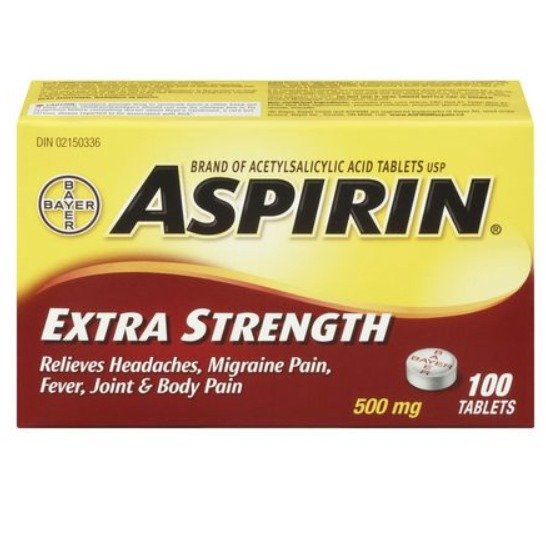 Aspirin 阿司匹林100片