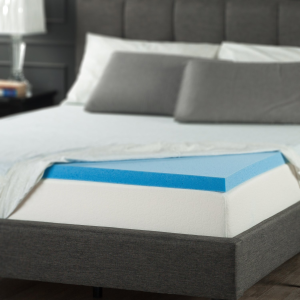 限今天：Zinus 2英寸凝胶记忆棉床上层垫 多种尺寸可选