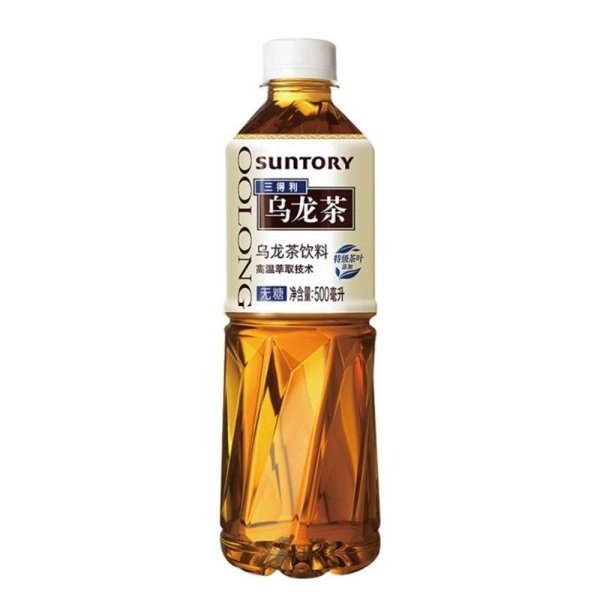 三得利 乌龙茶 无糖 500ml