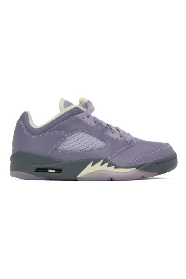 Air Jordan 5 紫色运动鞋