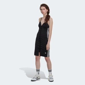 Adidas吊带小黑裙