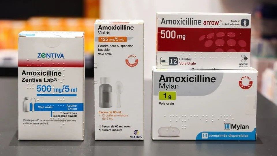 法国药品安全机构警告 - 由于现有库存分配不善，阿莫西林供应困难
