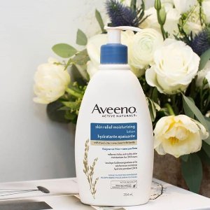 Aveeno 纯天然植物萃取护肤产品促销