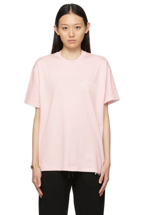 Pink Location T恤