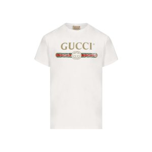 Gucci10Y 妹子可穿Logo T恤