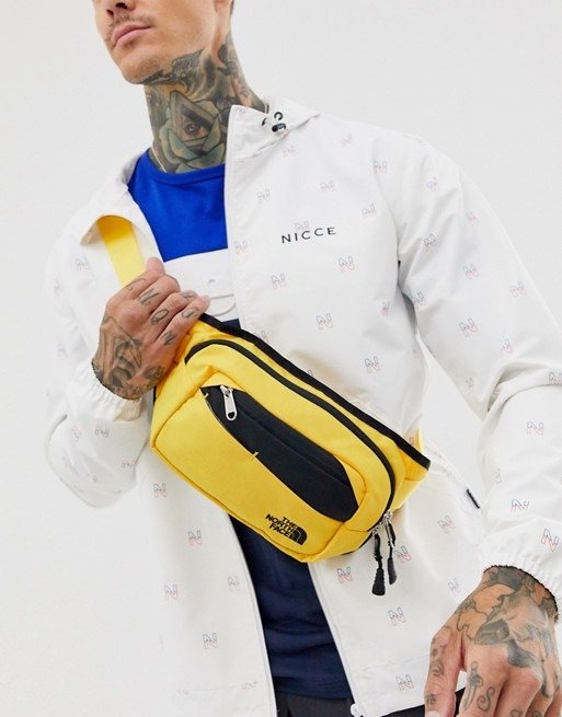 Bozer bum bag in yellow | ASOS