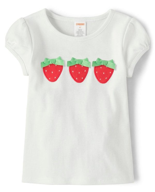 女童草莓上衣