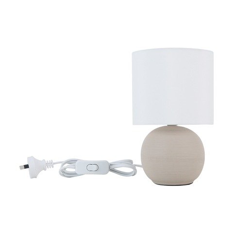 Ceramic Base Table Lamp - Taupe 台灯