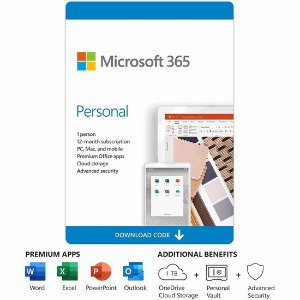 Microsoft Office 365 Personal 数字下载个人版1年订阅