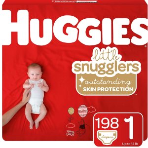 Huggies 好奇宝宝尿不湿 新生儿尺寸 仅$0.16/片