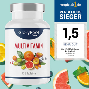 Gloryfeel 复合维生素片 含维生素群和微量元素 提高免疫力