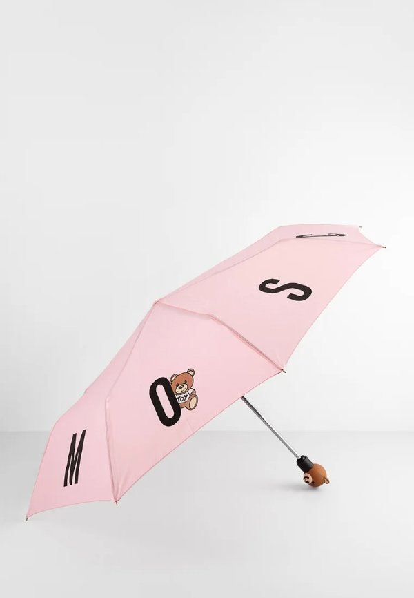 粉色小熊伞
