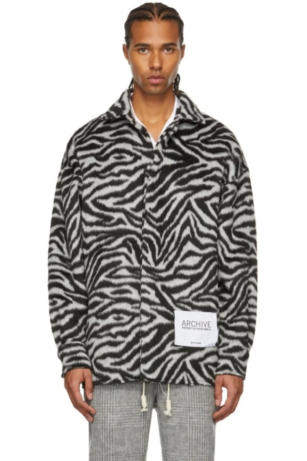 Black Zebra 斑马纹外套