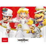 nintendo amiibo 马里奥/库巴/碧琪公主 花嫁手办