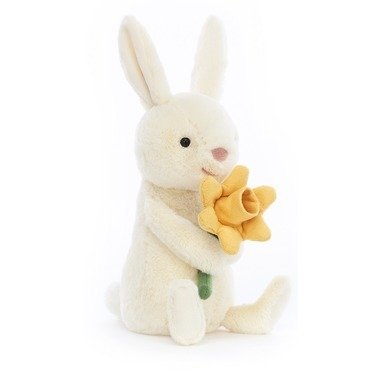 怀抱小花当家兔