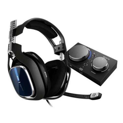 A40 TR Gen 4 Wired Headset Black/Blue for PS4 PC & Mac NEW