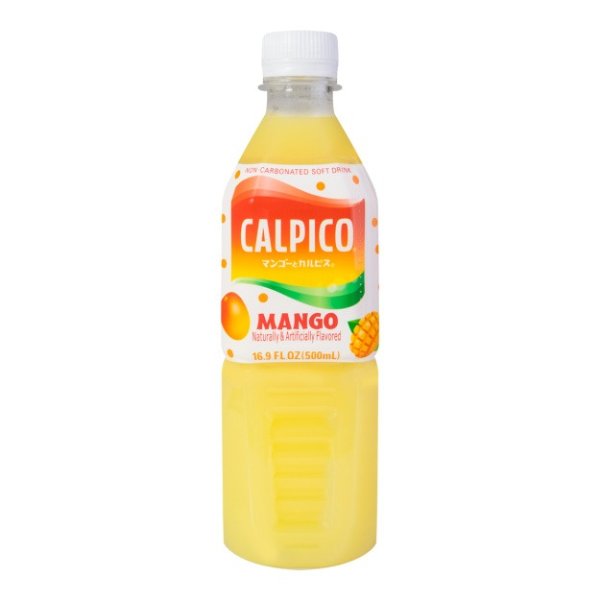日本CALPICO 无碳酸天然乳酸菌饮料 芒果味 500ml - 亚米网