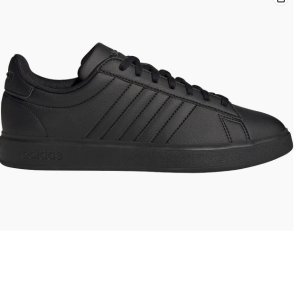 Adidas 三叶草复古运动鞋  10码 全黑配色真的很酷