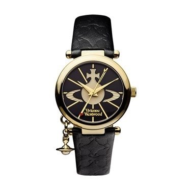 Black & Gold Orb Watch