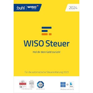 邮件寄送光盘WISO Steuer 2024报税软件