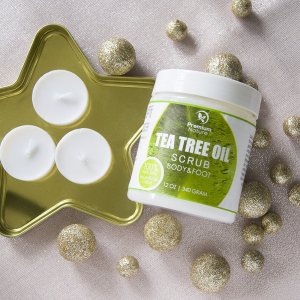 闪购：Premium Nature 100%纯天然绿茶去角质足部、身体磨砂膏