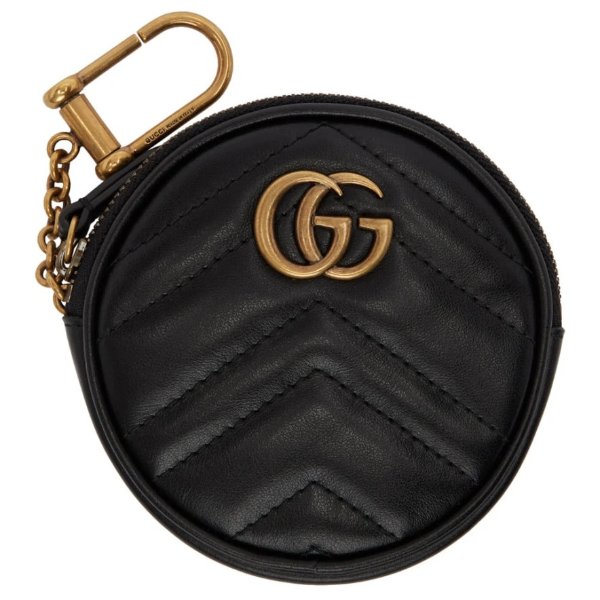 GG Marmont 黑色硬币包