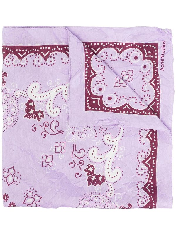 paisley pattern 围巾