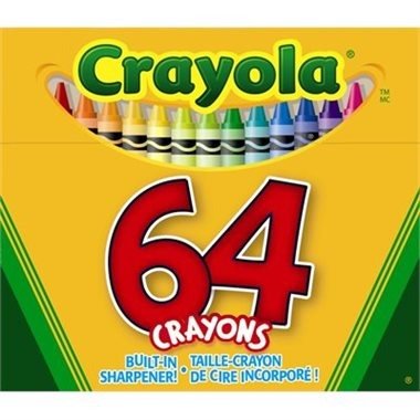 Crayola 64 色蜡笔