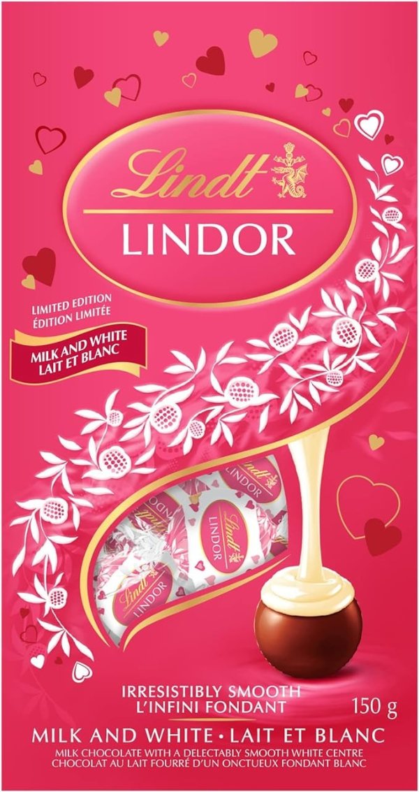 Lindt 限定版 牛奶白巧克力 150g