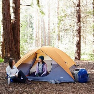 AmazonBasics 4人家庭野营帐篷 夏日露营必备