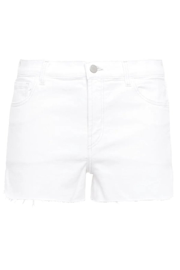 白色短裤