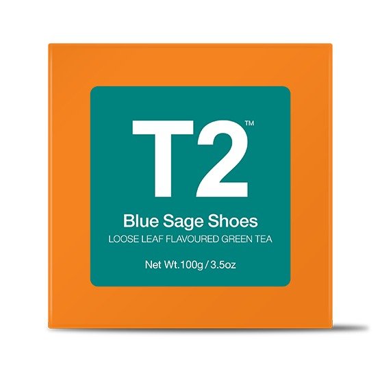 Blue Sage Shoes Loose Leaf Gift Cube - T2 APAC | T2 TeaAU