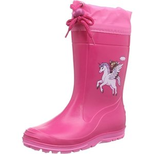 粉色独角兽雨靴
