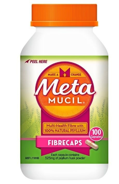 Metamucil 膳食纤维胶囊 X 100