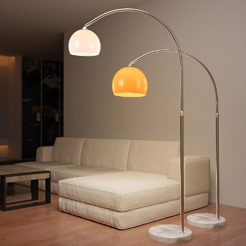 Bekijk Dijkstra Mushroom Triple Arc Space Age Vloerlamp op