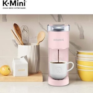Keurig K-Mini 单杯胶囊咖啡机 粉色甜心色
